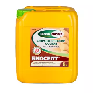 Рогнеда Woodmaster / Вудмастер Биосепт антисептический пропиточный состав для древесины
