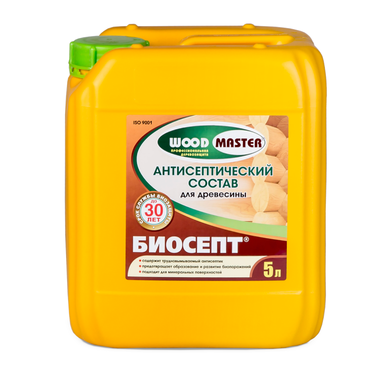 Рогнеда Woodmaster / Вудмастер Биосепт антисептический пропиточный состав для древесины
