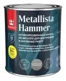 Tikkurila Metallista Hammer краска по ржавчине 3 в 1, молотковая, глянцевая
