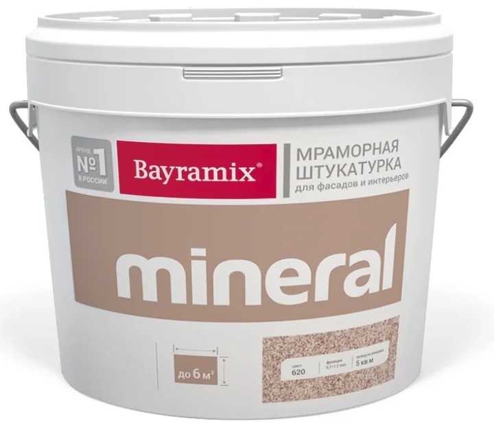 Bayramix Mineral Штукатурка декоративная мраморная мозаичная