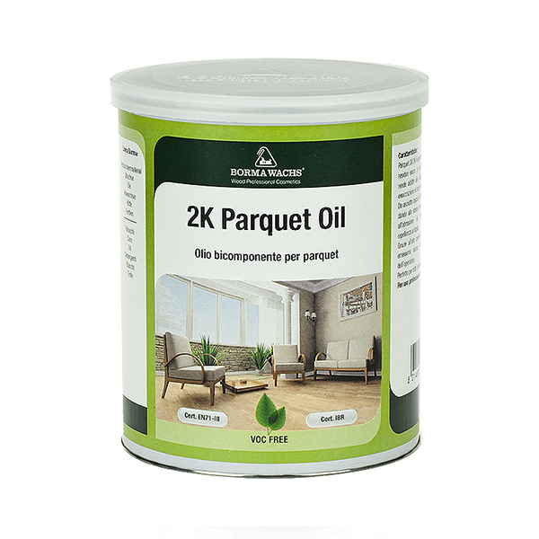 Borma Wachs Hardwax Parquet Oil 2K Масло для паркета 2-х компонентное с твердым воском