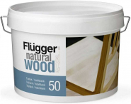 Flugger Natural Wood Lacquer 50 Лак на водной основе по дереву полуглянцевый