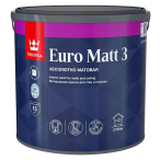 Tikkurila Euro Matt 3 Латексная краска глубоко матовая для стен и потолков