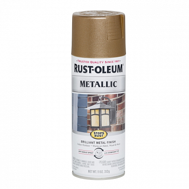 Rust-Oleum Stops Rust Metallic Spray Эмаль антикоррозийная с эффектом металлика, спрей