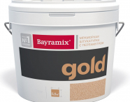 Bayramix Mineral Gold Штукатурка декоративная с перламутровой мраморной крошкой