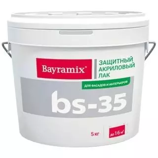 Bayramix BS-35 Лак защитный для декоративных покрытий для внешних работ