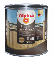 Alpina Aqua Lasur Fur Holz Лазурь на водной основе для дерева для наружных работ
