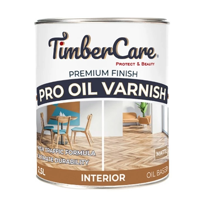 TimberCare Pro Oil Varnish Профессиональный лак на масляной основе для внутренних работ