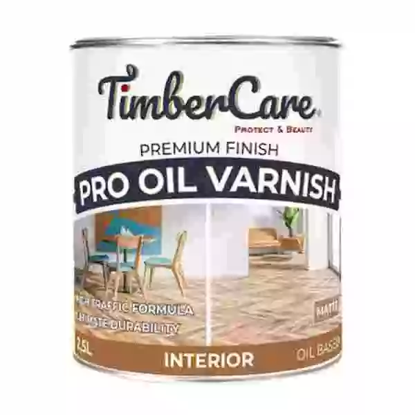 TimberCare Pro Oil Varnish Профессиональный лак на масляной основе для внутренних работ
