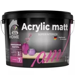 Dufa Premium Home Acrylic matt Краска для стен и потолков интерьерная