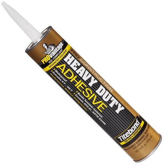 Titebond Heavy Duty PRO/ Титебонд Хеви Дути ПРО клей сверхсильный строительный золотая туба