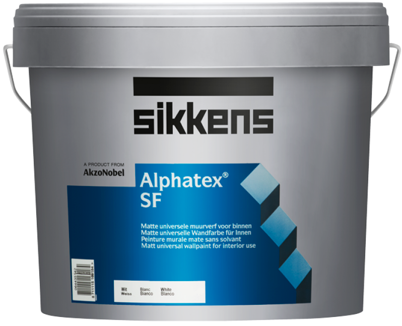 Sikkens Alphatex SF / Сиккенс Альфатекс СФ краска акриловая для стен и потолков