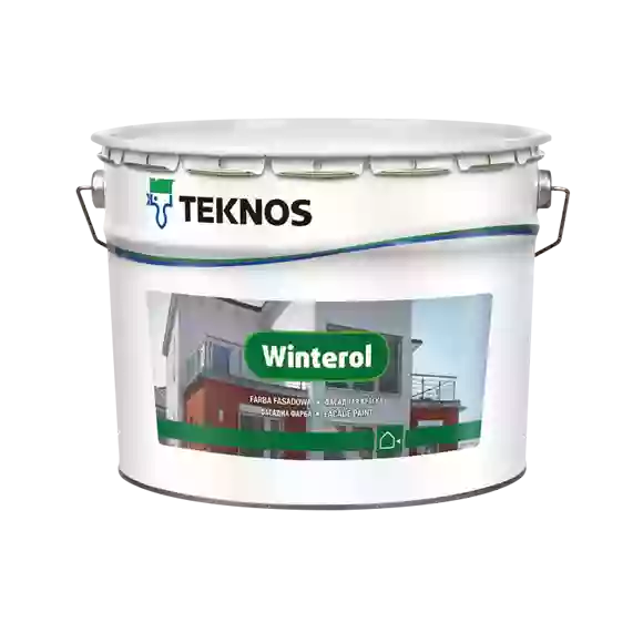 Teknos Winterol / Текнос Винтерол краска для наружной окраски новых минеральных поверхностей, водоразбавляемая акрилатная