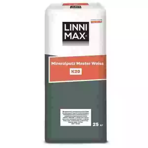 Linnimax Mineralputz Master Weiss Декоративный штукатурный состав для внутренних и наружных работ