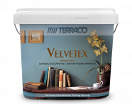 Terraco Velvetex Shimmer покрытие с перламутровым эффектом и мерцающими частицами для внутренних работ