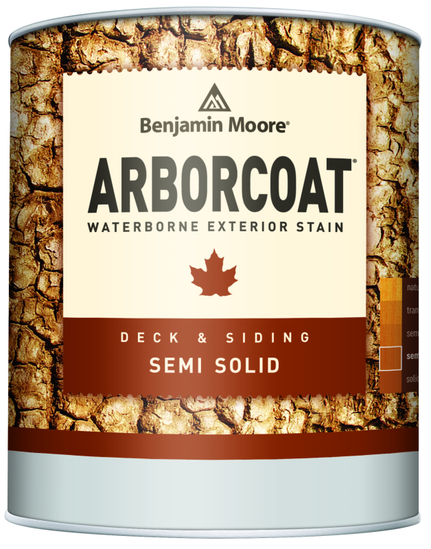 Benjamin Moore Arborcoat 639 Semi Solid Deck & Siding Stain / Бенжамин Моор Арборкоат пропитка для дерева на водной основе, полуцветная