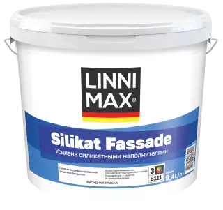 Linnimax Silikat Fassade Краска силикатно-модифицированная водно-дисперсионная для наружных работ