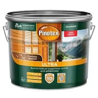 Pinotex / Omnitex Ultra Лазурь защитная влагостойкая для древесины до 10 лет