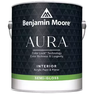 Benjamin Moore Aura 528 Waterborne Interior Paint Semi-Gloss / Бенжамин Моор Аура краска акриловая интерьерная на водной основе, полуглянцевая