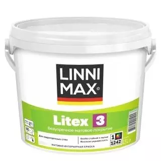Linnimax Litex 3 Интерьерная латексная краска для стен