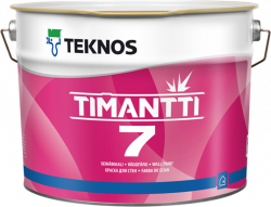 Teknos Timantti 7 / Текнос Тимантти 7 специальный акрилат краска износостойкая для внутренних работ