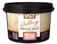 VGT Gallery Мираж Maxi Штукатурка декоративная с крупными частицами перламутра для внутренних работ