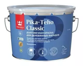 Tikkurila / Tikkivala Pika Teho Classic краска акрилатная, для деревянных фасадов, матовая