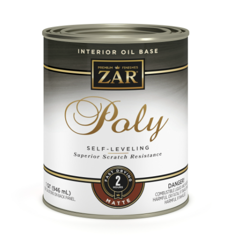 Zar Interior Oil Base Poly / Зар Интериор Оил Бейс Поли лак полиуретановый для внутренних работ матовый