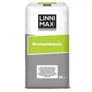Linnimax Restaurierputz Известковая реставрационная выравнивающая штукатурка для наружных и внутренних работ