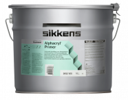 Sikkens Alphacryl Primer / Сиккенс Альфакрил Праймер изолирующая грунтовка для стен и потолков