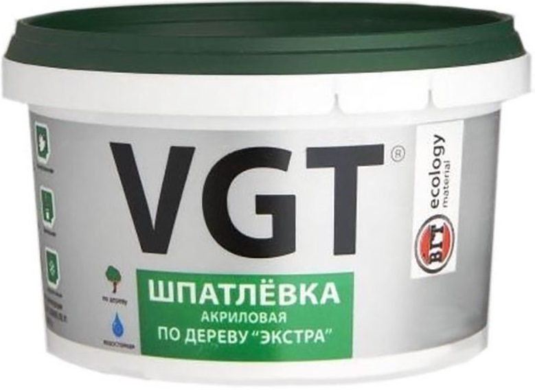 VGT Шпатлевка Экстра акриловая по дереву универсальная