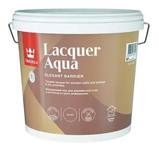 Tikkurila / Tikkivala Euro Lacquer Aqua Лак защитный на акрилатной основе для внутренних работ