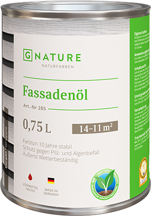 GNature Fassadenöl Масло для фасада с эффектом металлик