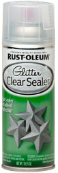 Rust-Oleum Glitter Clear Sealer Лак защитный для декоративных эффектов для внутренних работ, спрей