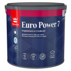 Tikkurila Euro Power 7 Краска моющаяся для стен и потолков, матовая