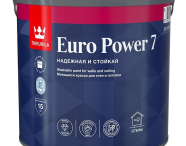 Tikkurila Euro Power 7 Краска моющаяся для стен и потолков, матовая