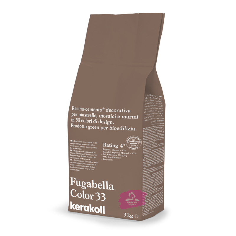 Kerakoll Fugabella Color / Кераколл Фугабелла Колор затирка для керамической плитки, мозаики и мрамора сверхгладкая