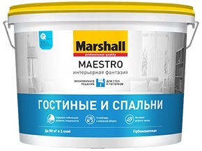 Marshall Maestro Интерьерная Фантазия Краска водно-дисперсионная интерьерная, глубокоматовая