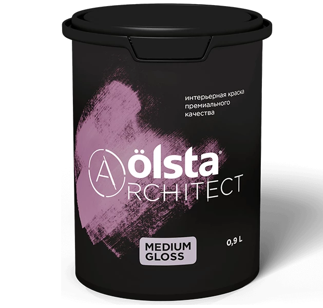 Olsta Architect Краска интерьерная с повышенным уровнем эксплуатации глянцевая
