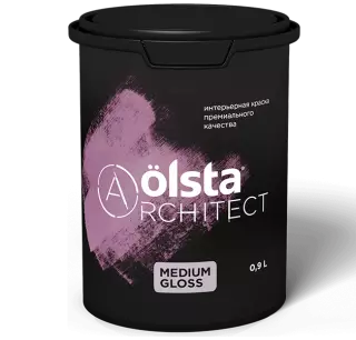 Olsta Architect Краска интерьерная с повышенным уровнем эксплуатации глянцевая
