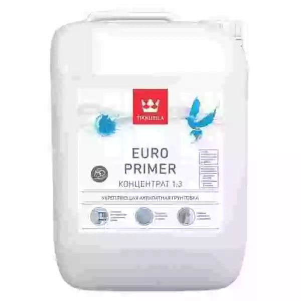 Tikkurila / Tikkivala Euro Primer Акриловый грунт-концентрат