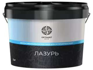 Optimist Elite D 736 / Оптимист Элит Декоративная краска Лазурь для финишной отделки