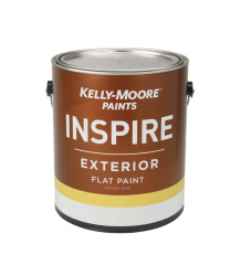 Kelly Moore Inspire Exterior Краска фасадная самогрунтующаяся суперукрывистая ультра матовая