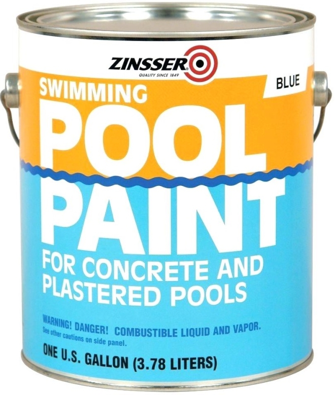 Zinsser Swimming Pool Paint Краска самогрунтующаяся для бетонных и оштукатуренных бассейнов и фонтанов