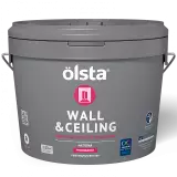 Olsta Wall&Ceiling Краска акриловая водно-дисперсионная для стен и потолков