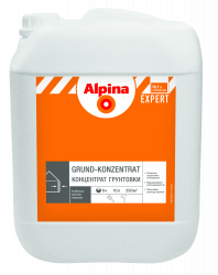 Alpina Expert Грунт-концентрат глубокого проникновения для подготовки минеральных оснований для внутренних и наружных работ