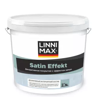 Linimax Satin Effekt Штукатурка декоративная водно-дисперсионная с бархатисто-матовым покрытием с эффектом замши для внутренних работ
