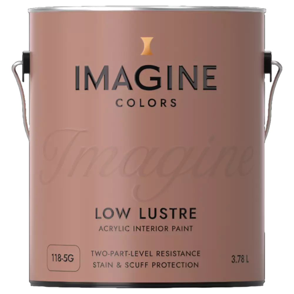 Imagine Colors 118 Low Lustre Scuff краска для внутренних работ экстремально прочная для защиты от пятен и механических повреждений