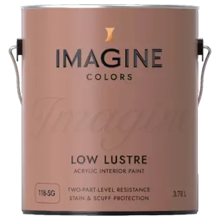 Imagine Colors 118 Low Lustre Scuff краска для внутренних работ экстремально прочная для защиты от пятен и механических повреждений