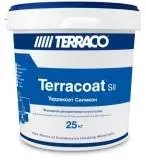 Terraco Terracoat Sahara Silicone Штукатурка фасадная декоративная на силиконовой основе, с эффектом "Шуба зернистая"